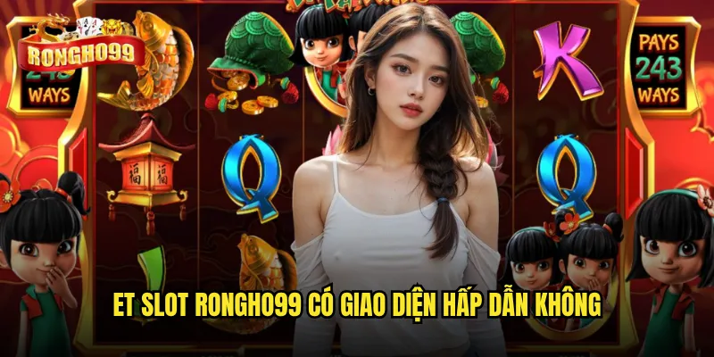 ET Slot Rongho99 có giao diện hấp dẫn không