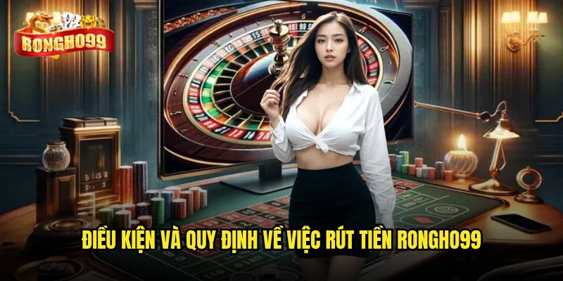 Điều kiện và quy định về việc rút tiền Rongho99