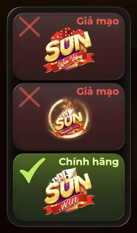 Sun.win là cổng chính thức duy nhất